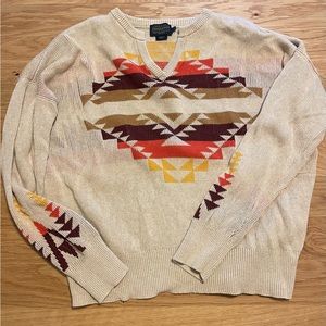 Pendleton sweater- classic designs Pendleton is famous for!